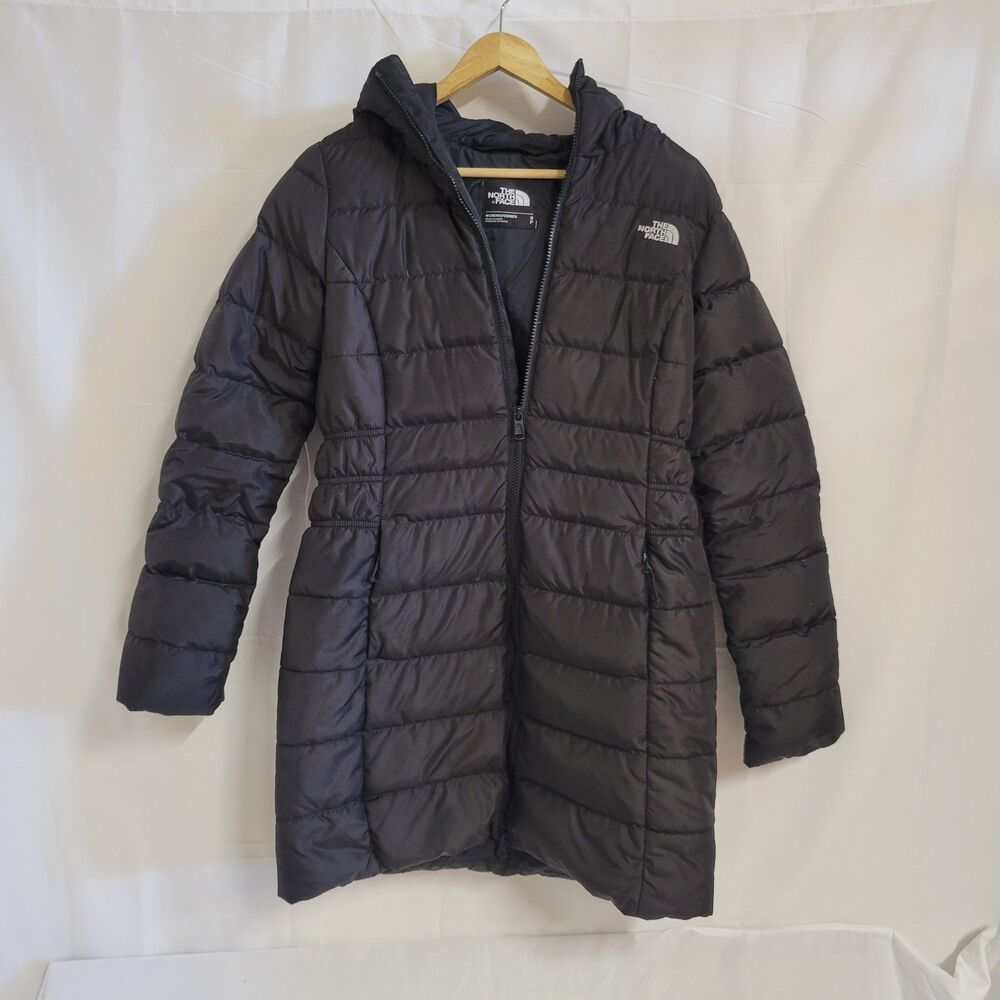 The North Face Gotham II 550 Down Hooded Parka Jacket Women's  Size S  Black